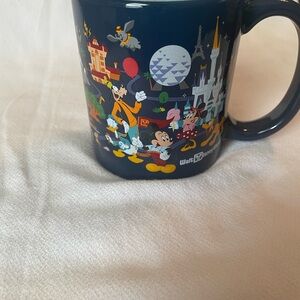 3D Disney Blue Mug with Mickey and Friends